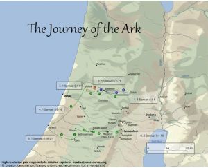 언약궤의 이동 경로 en.jpg