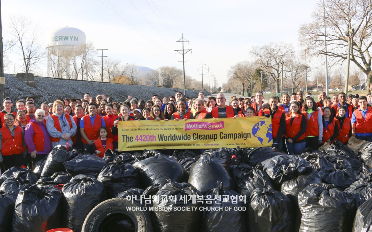 The 4,420th Worldwide Environmental Cleanup in Berwyn