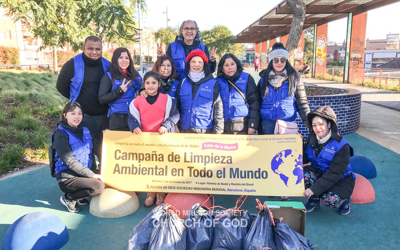 Global Environmental Cleanup Movement at Badal Street and Brazil Street