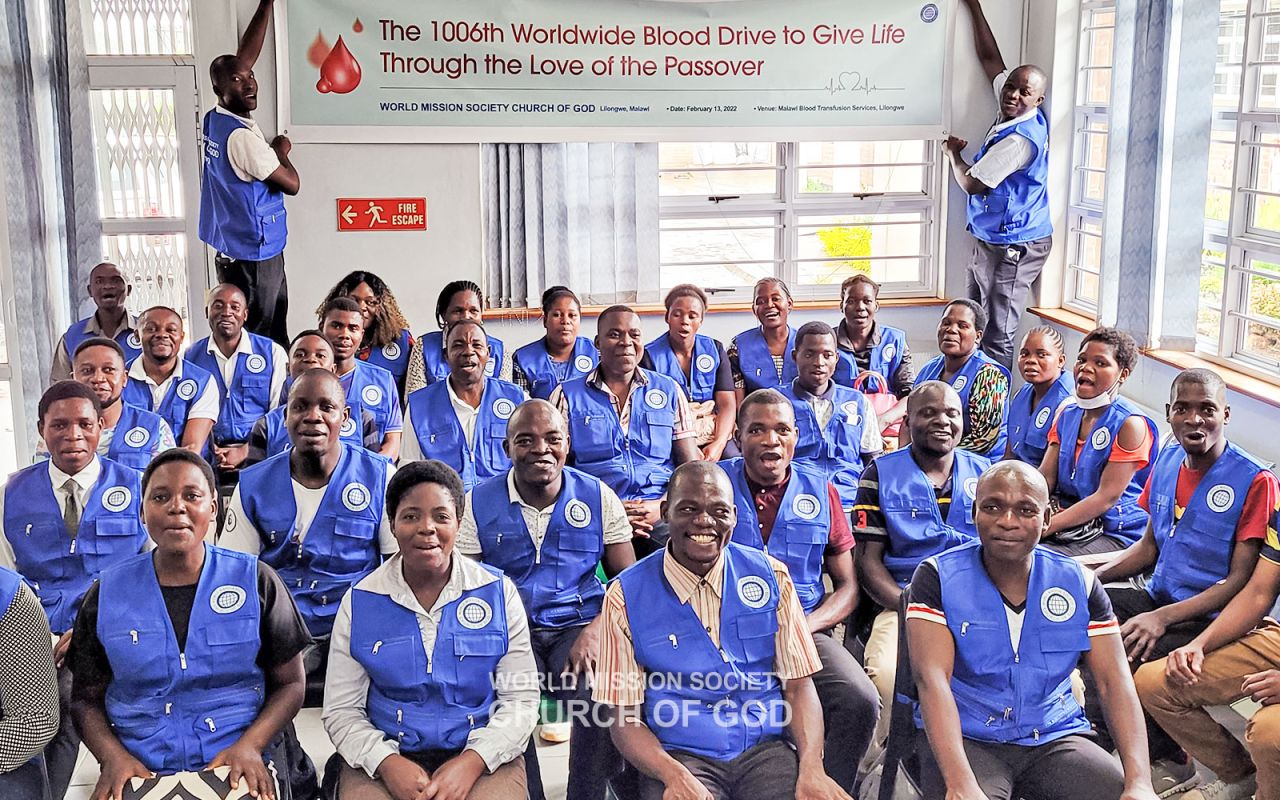 The 1,006th Worldwide Blood Drive to Give Life Through the Love of the Passover