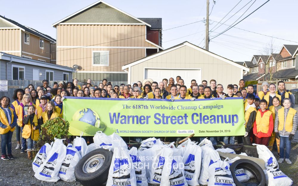 The 6,187th Worldwide Environmental Cleanup in Warner Street