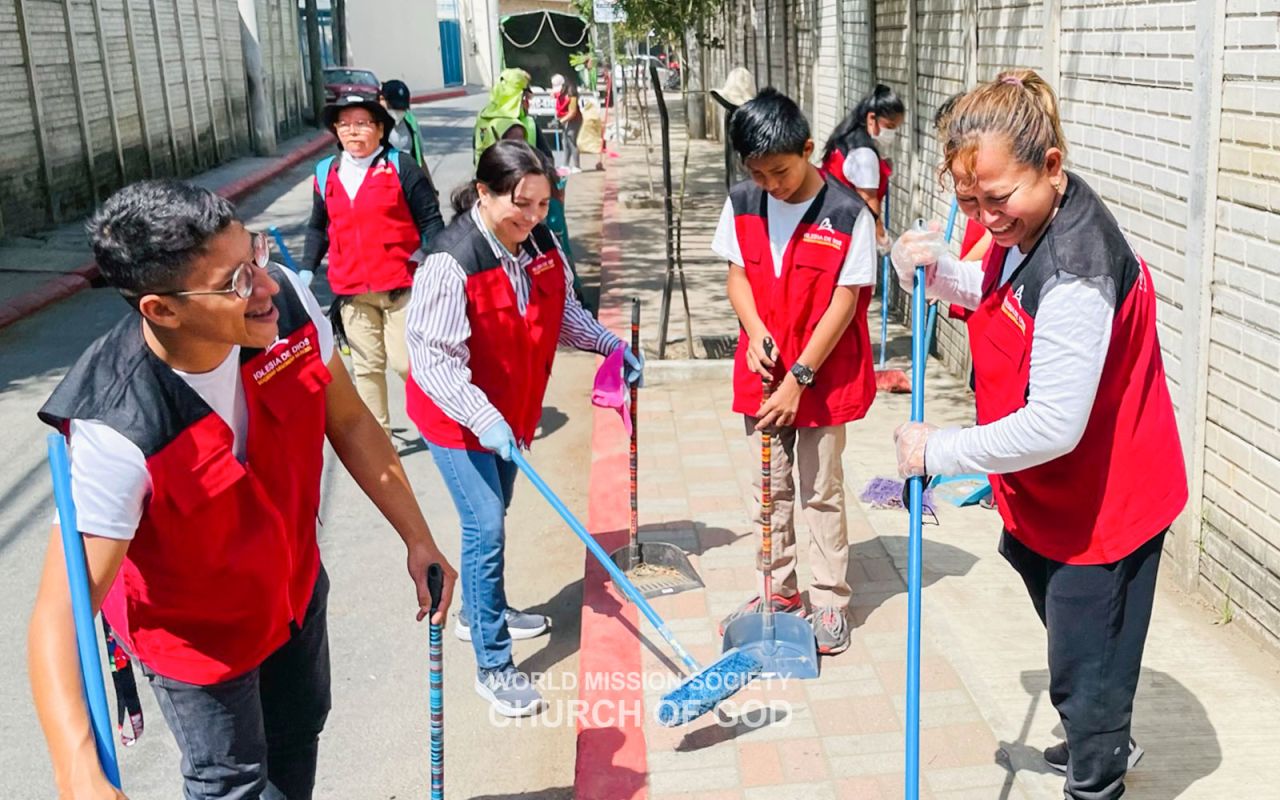 The 7,032nd Worldwide Environmental Cleanup around 14 district