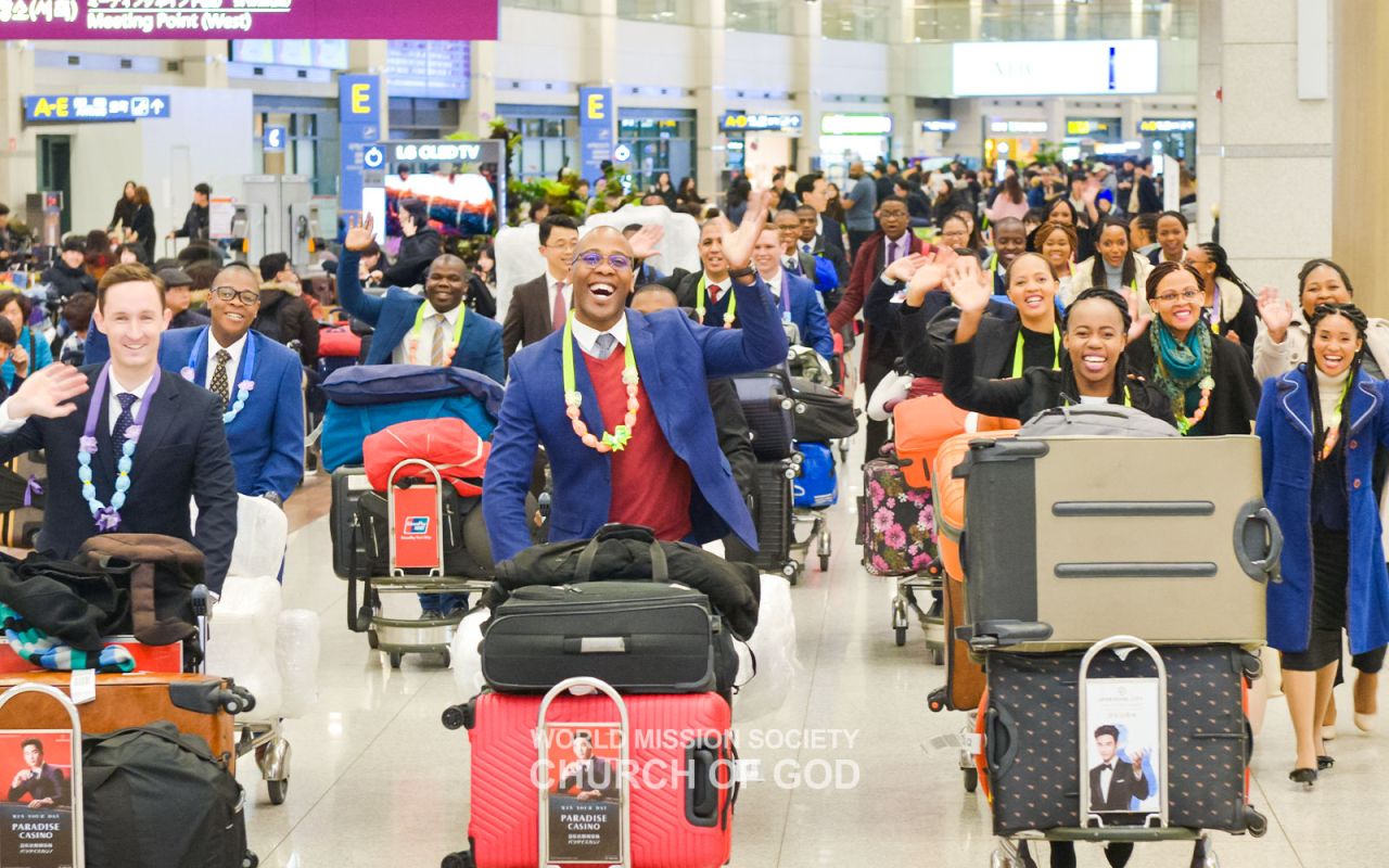 The members of the Church of God in Africa visit Korea as part of the 73rd Overseas Visiting Group