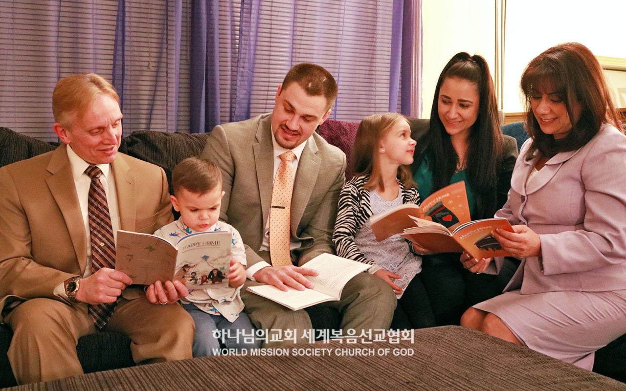 The Church of God educates its members through the Bible to lead happy family lives, providing various family communication programs.