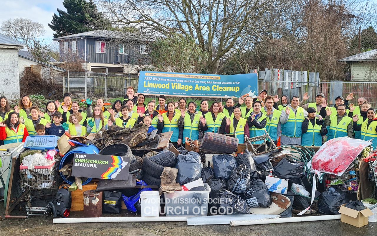 6510th Worldwide Environmental Cleanup Campaign at Linwood Village