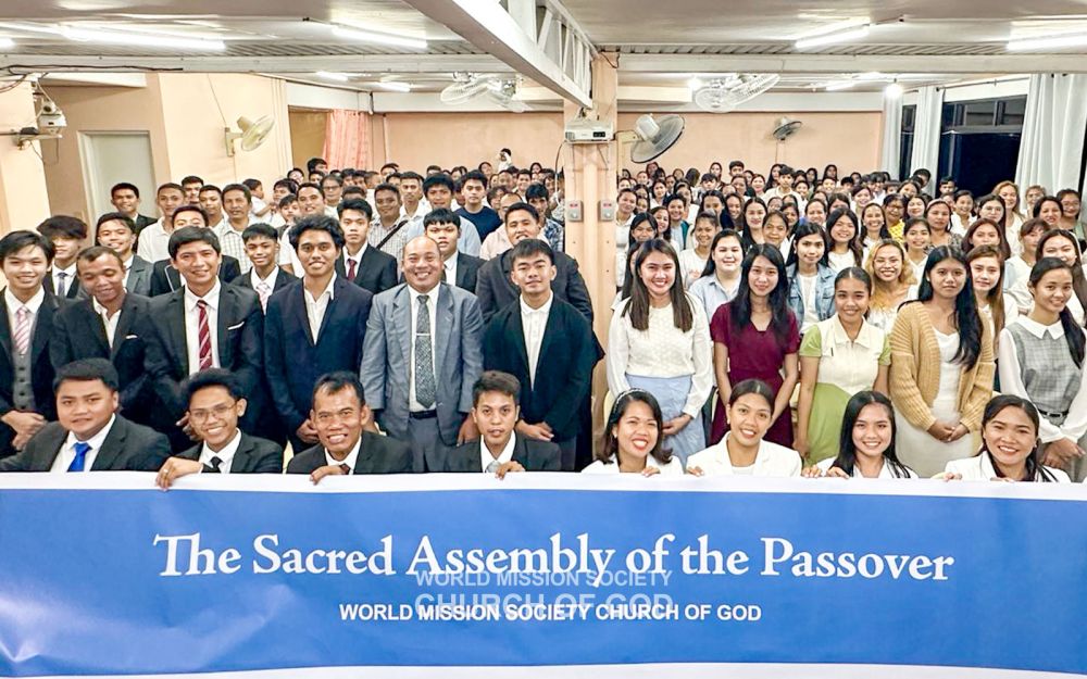 필리핀 라오아그 하나님의 교회 성도들