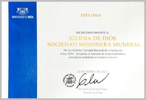 칠레 아리카 하나님의 교회-아리카시장 표창장.jpg