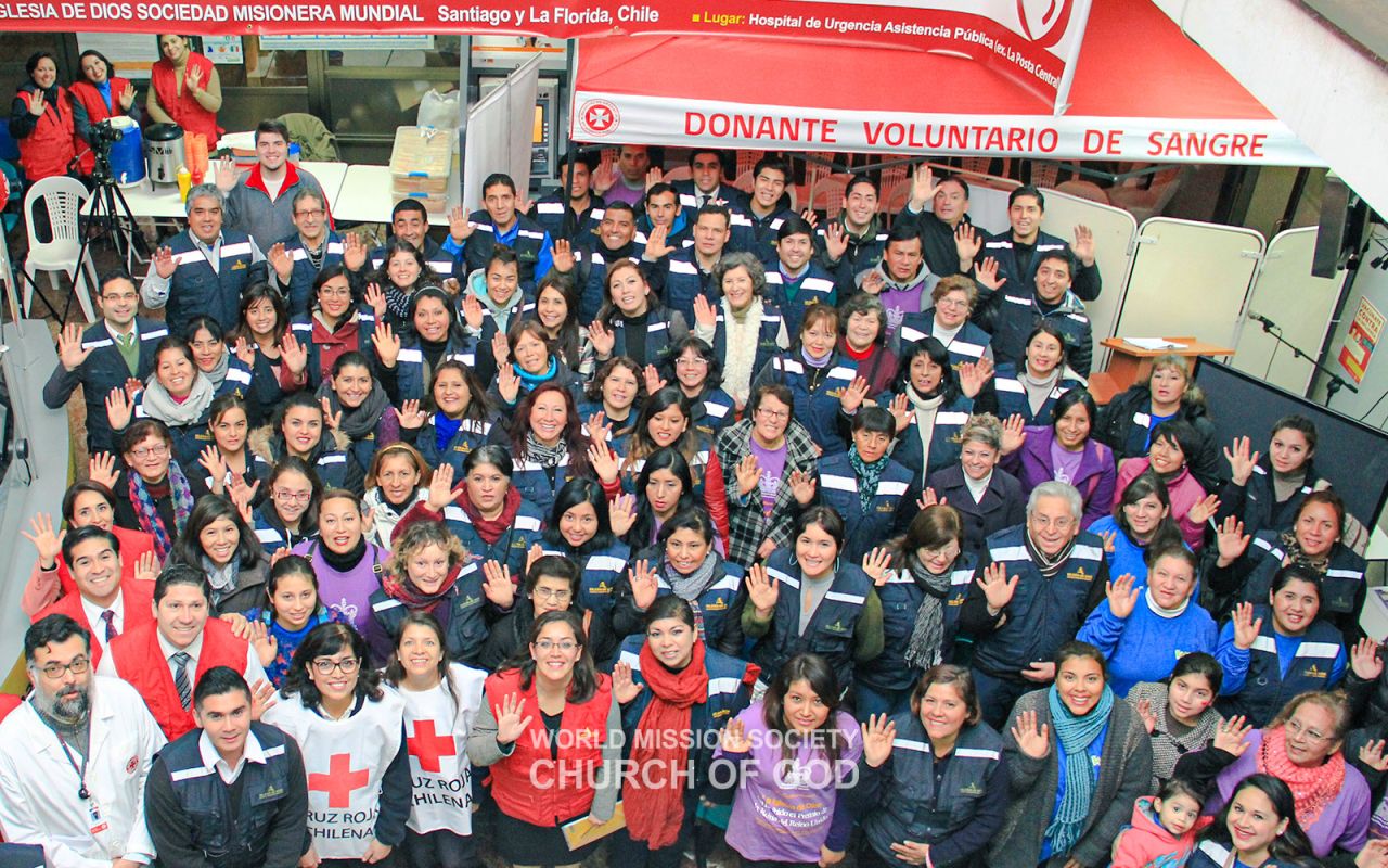 The 807th “Worldwide Blood Drive to Give Life Through the Love of the Passover” at the Posta Central Hospital