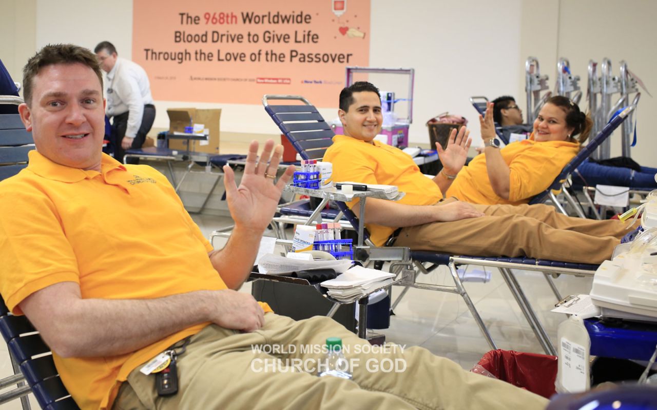 전 세계 유월절사랑 생명사랑 제968차 헌혈릴레이