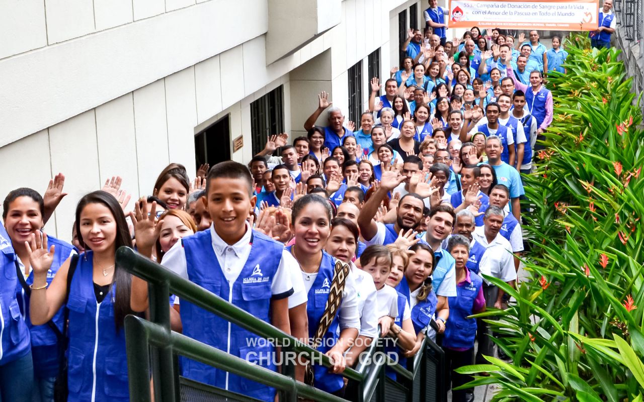 The 553rd Worldwide Blood Drive to Give Life Through the Love of the Passover at San Vicente de Paúl Hospital