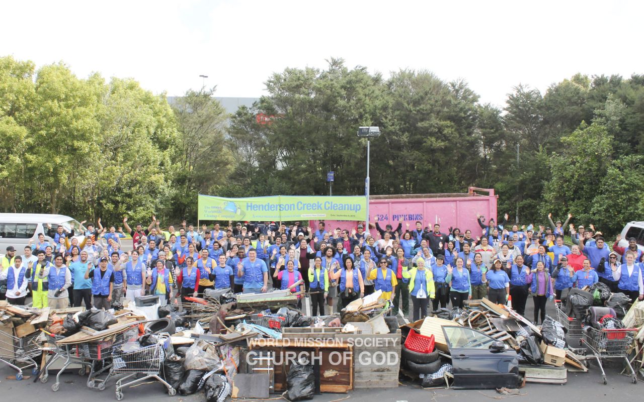 The 5,990th Worldwide Environmental Cleanup Movement at Henderson Lake