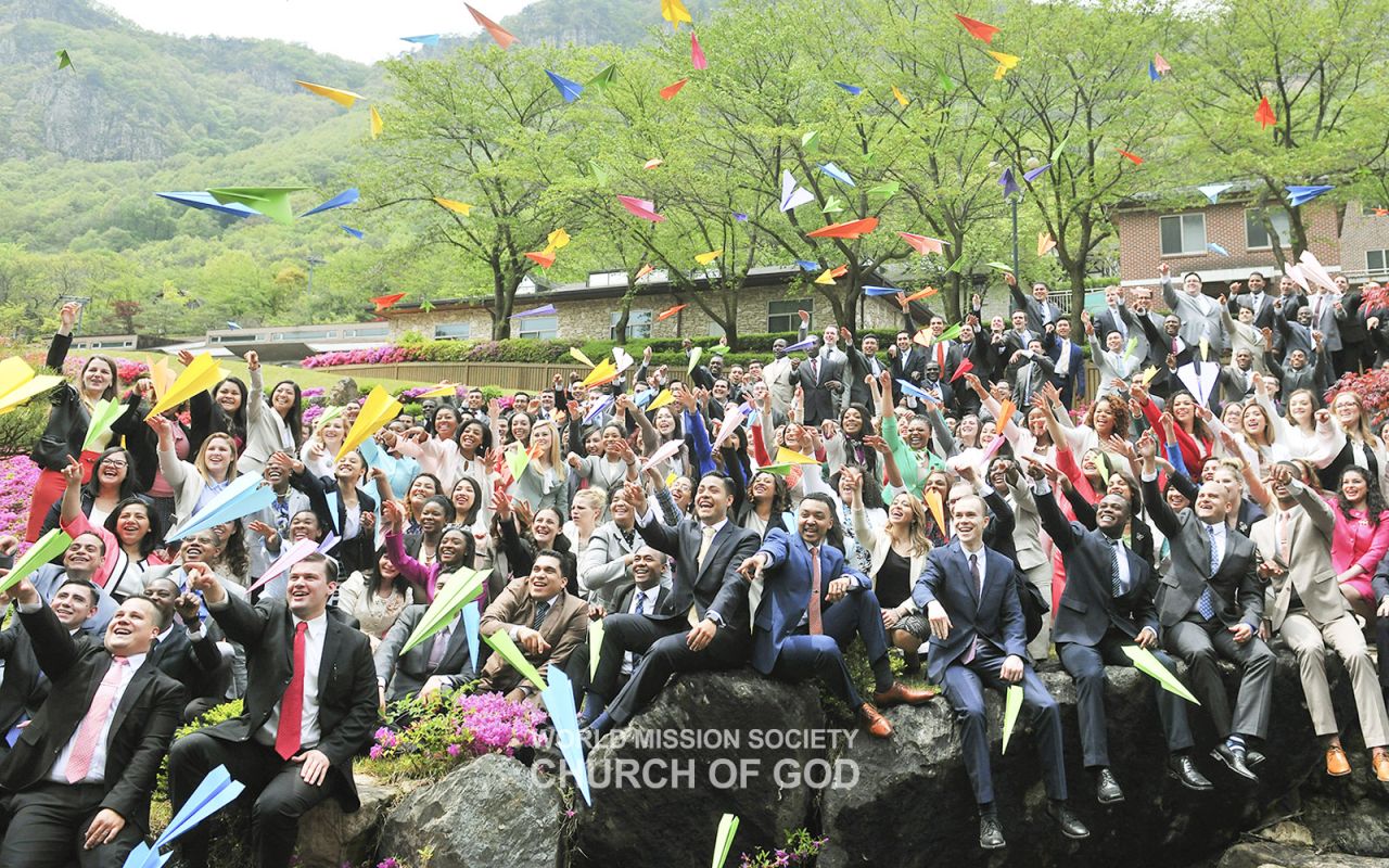 The overseas group visiting the Elohim Training Institute