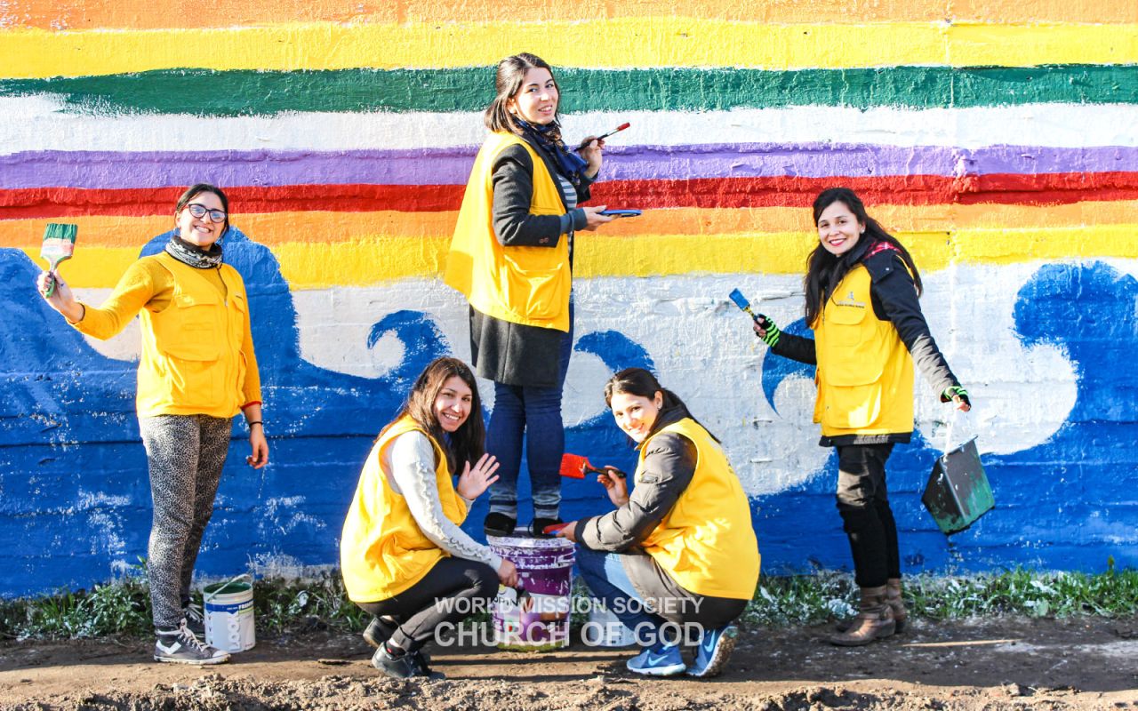 ASEZ’s mural painting and tree planting