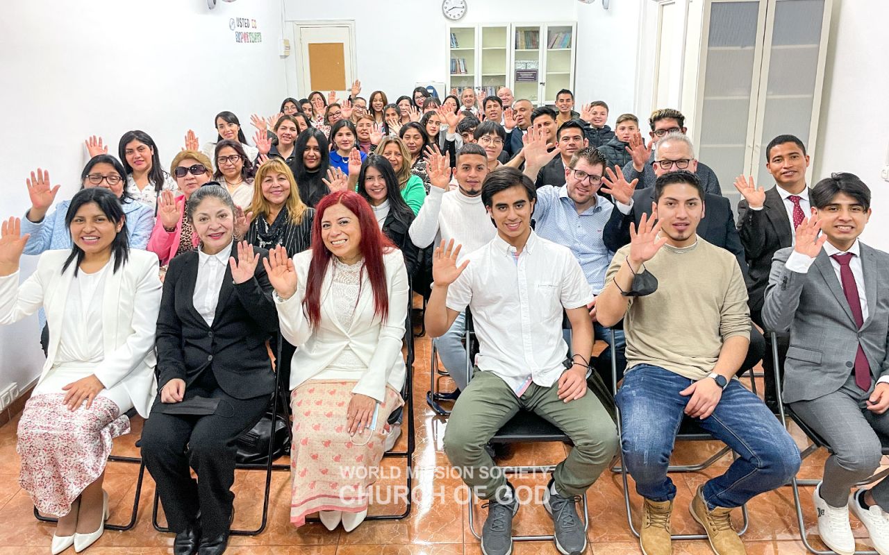 The Church of God Members in Barcelona, Spain
