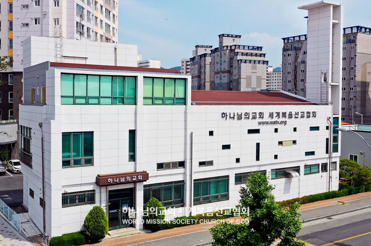 상주 하나님의 교회 전경