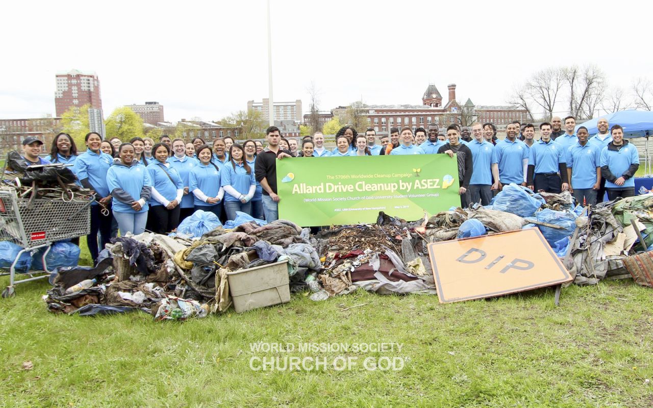 Cleanup at Allard Drive, Manchester, NH, U.S.