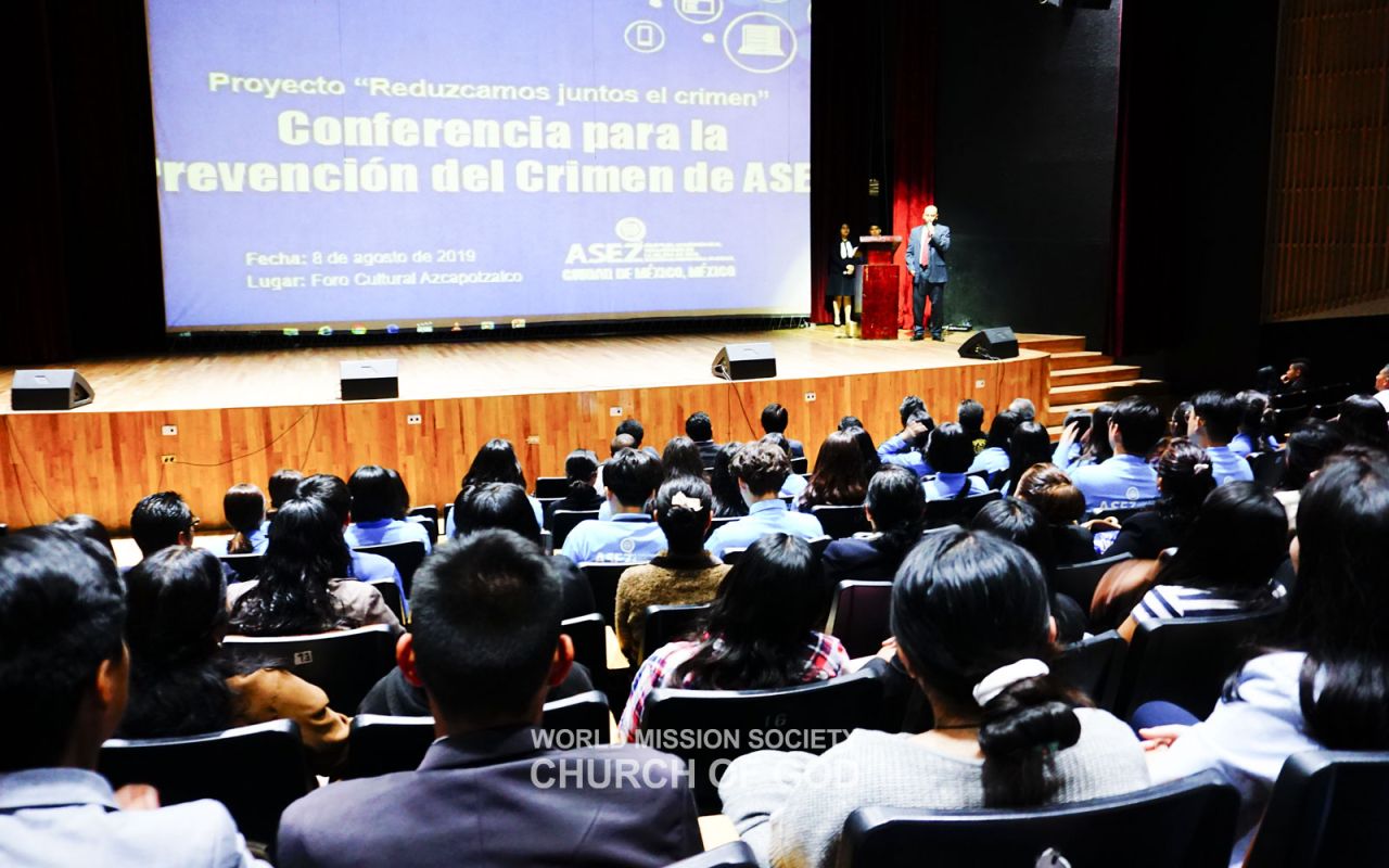 ASEZ’s crime prevention meeting at Azcapotzalco City Hall