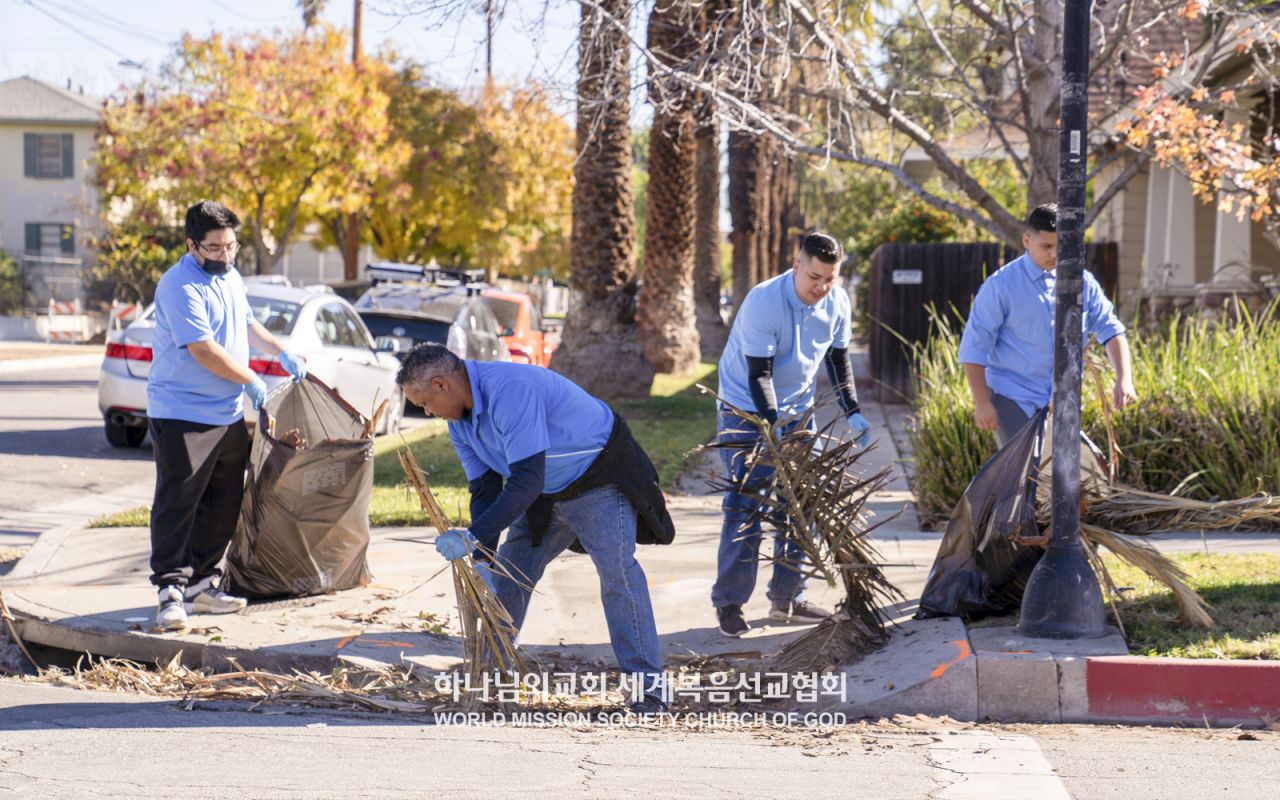 전 세계 제6588차 지구환경정화운동(빅토리아 대로 일대)