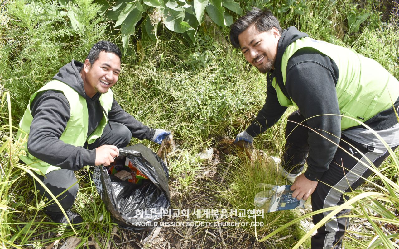 ASEZ WAO의 No More GPGP 프로젝트-카우리포인트 보호구역 정화