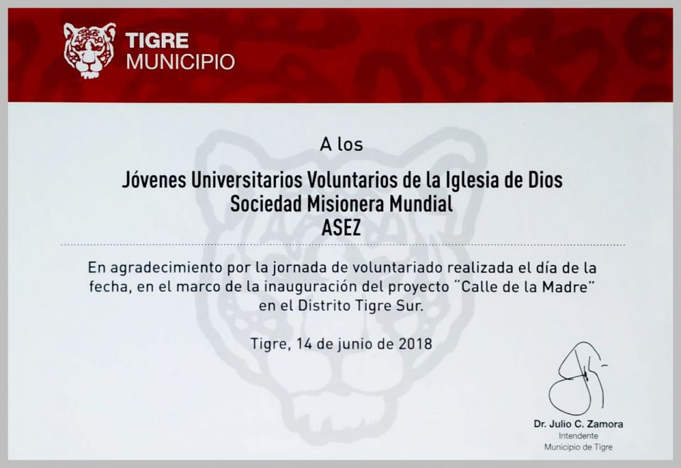 파일:아르헨티나 부에노스아이레스 ASEZ-티그레시장 감사장.jpg