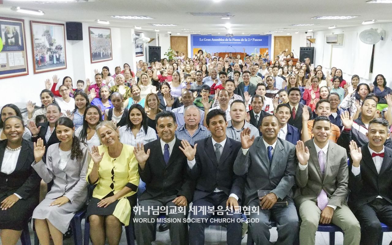 Members of the Church of God in Caracas, Venezuela
