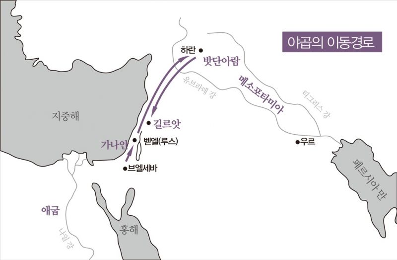 파일:야곱의 이동 경로.jpg