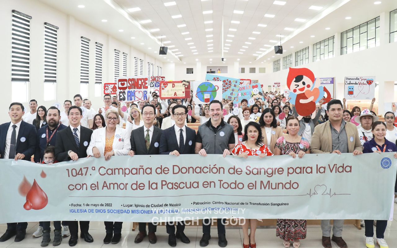 The 1,047th Worldwide Blood Drive to Give Life Through the Love of the Passover