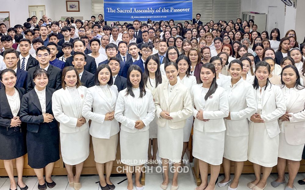 필리핀 마닐라 하나님의 교회 성도들