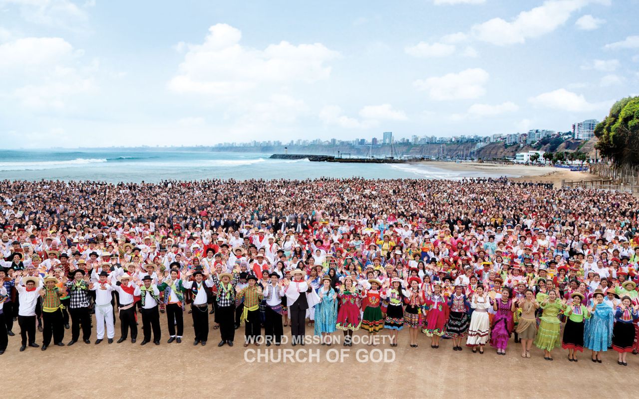 The Church of God members in and around Lima, Peru