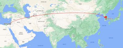 이스라엘에서 동방 땅끝에 위치한 대한민국