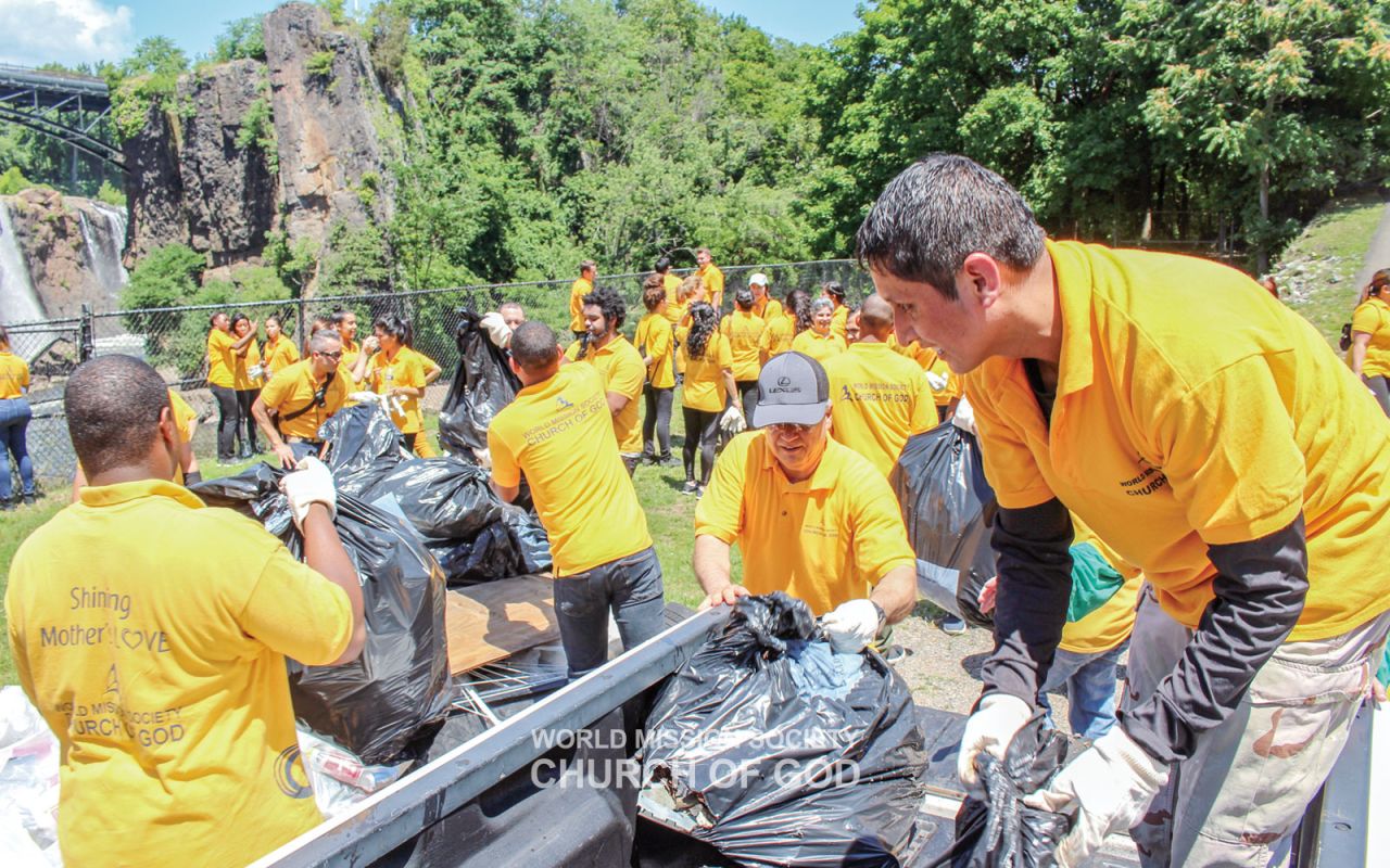 전 세계 제3846차 지구환경정화운동(뉴저지주 페터슨 국립역사공원)