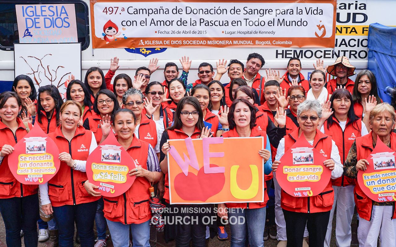 The 497th Worldwide Blood Drive to Give Life Through the Love of the Passover held at Kennedy Hospital