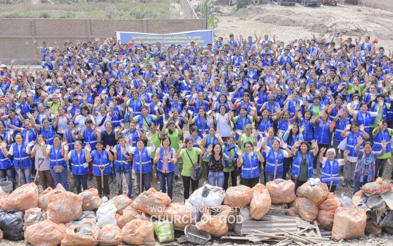 Flood recovery in Carapongo, Lurigancho-Chosica, Lima