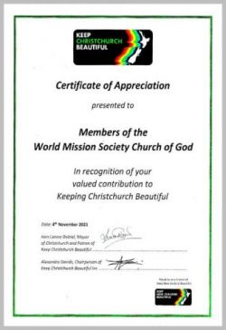 뉴질랜드 크라이스트처치 하나님의 교회-크라이스트처치시장 감사장.jpg