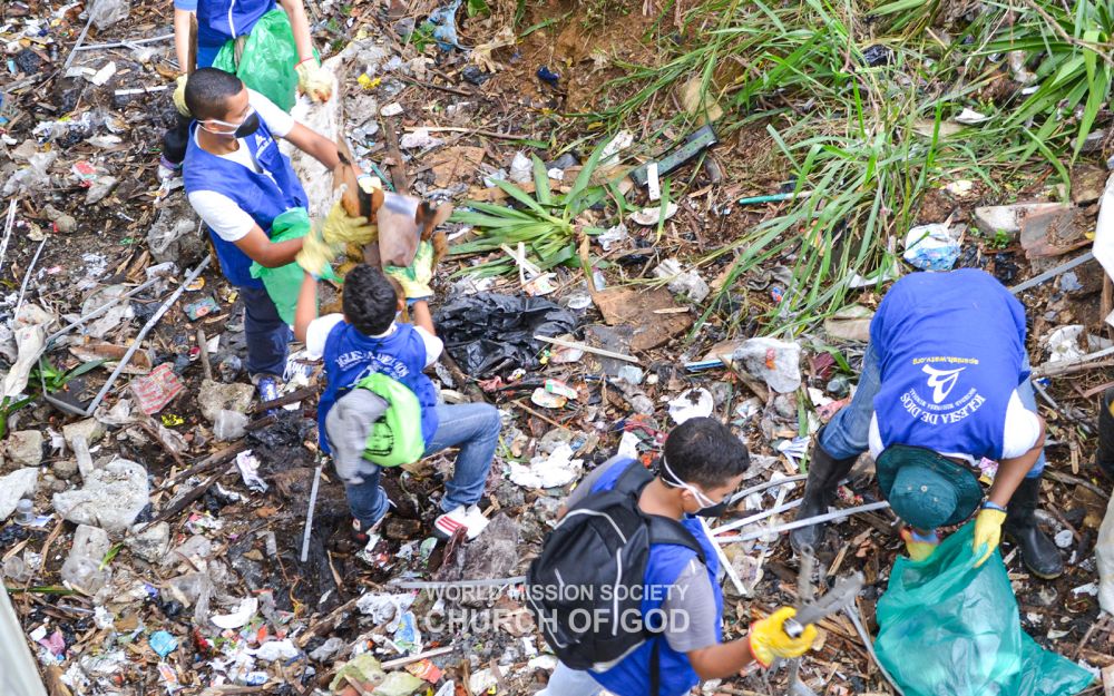 전 세계 제3085차 지구환경정화운동(팔로스 베르데스 하천)