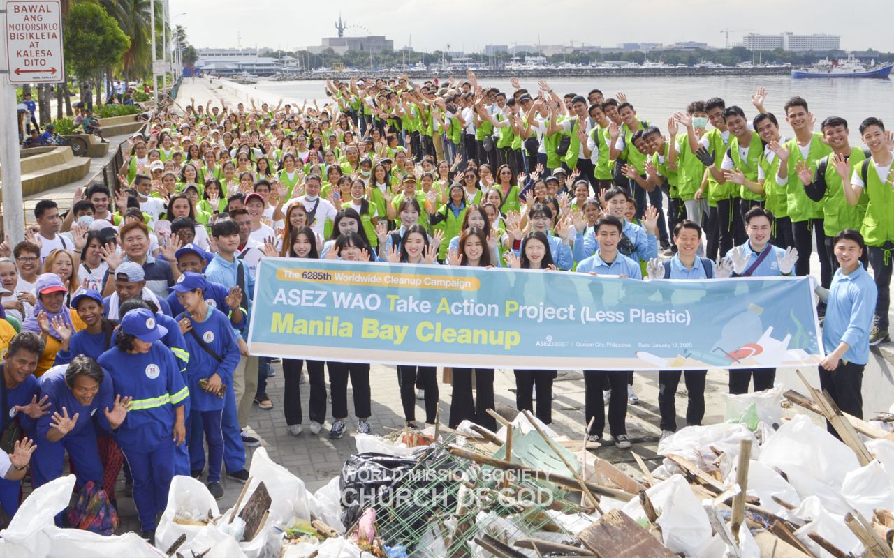 ASEZ WAO’s No More GPGP Project at Manila Bay