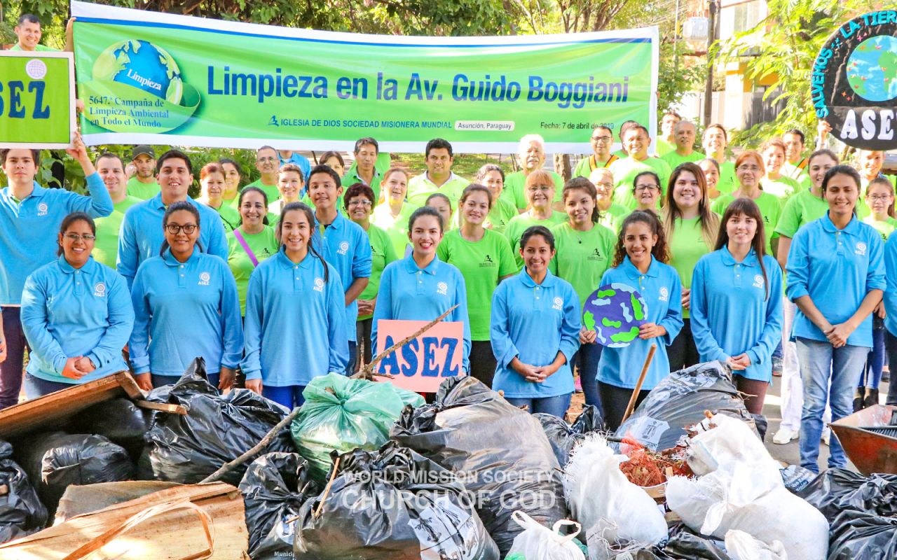 전 세계 제5647차 지구환경정화운동(귀도 보자니 대로)
