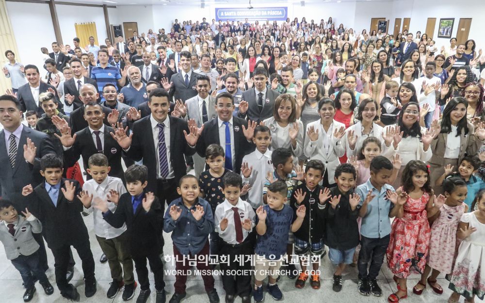 브라질 브라질리아 하나님의 교회 성도들