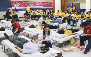 전 세계 유월절사랑 생명사랑 제881차 헌혈릴레이(필리핀폐센터)