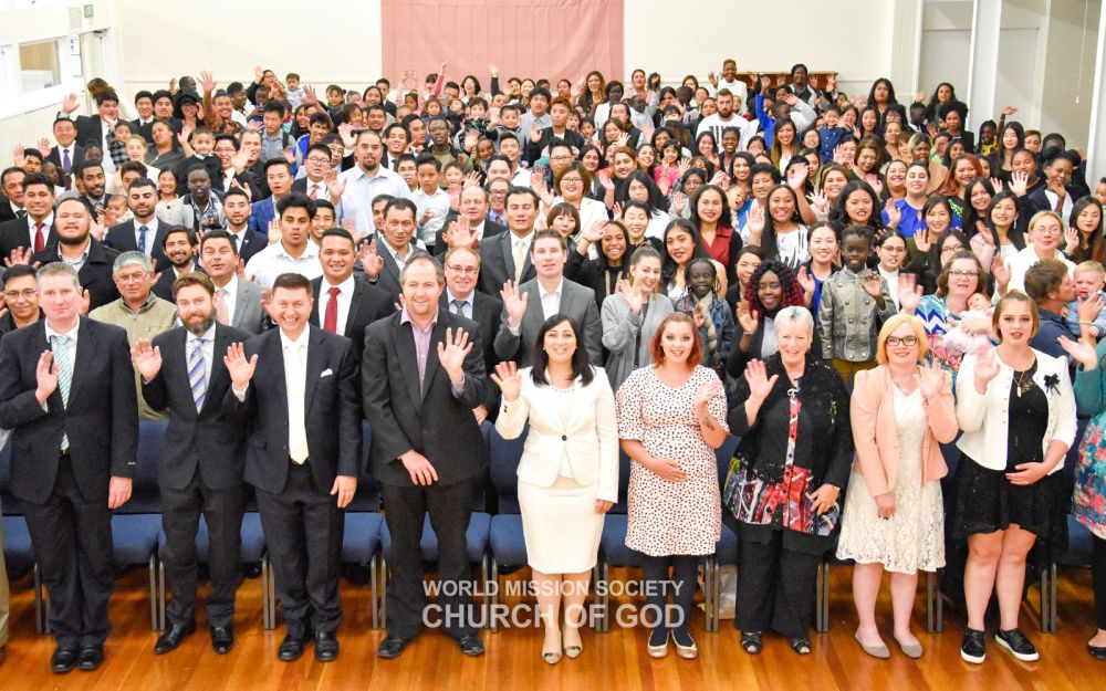 The Church of God members in Sydney, Australia