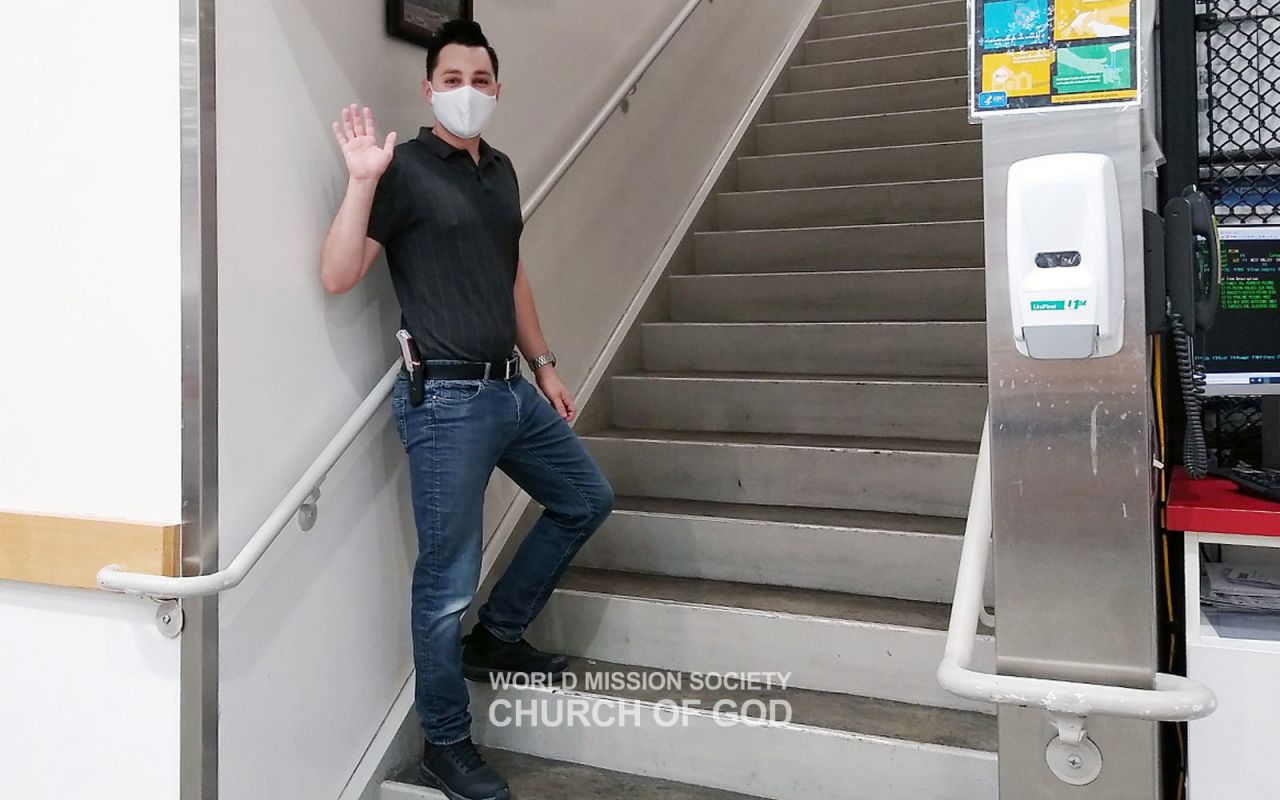 계단 이용하기(미국 솔트레이크시티)